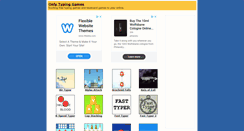 Desktop Screenshot of onlytypinggames.com